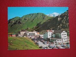 AK Italien Passo Pordoi alte Autos