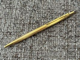 Vintage Kugelschreiber CARAN D'ACHE vergoldet TOP RAR