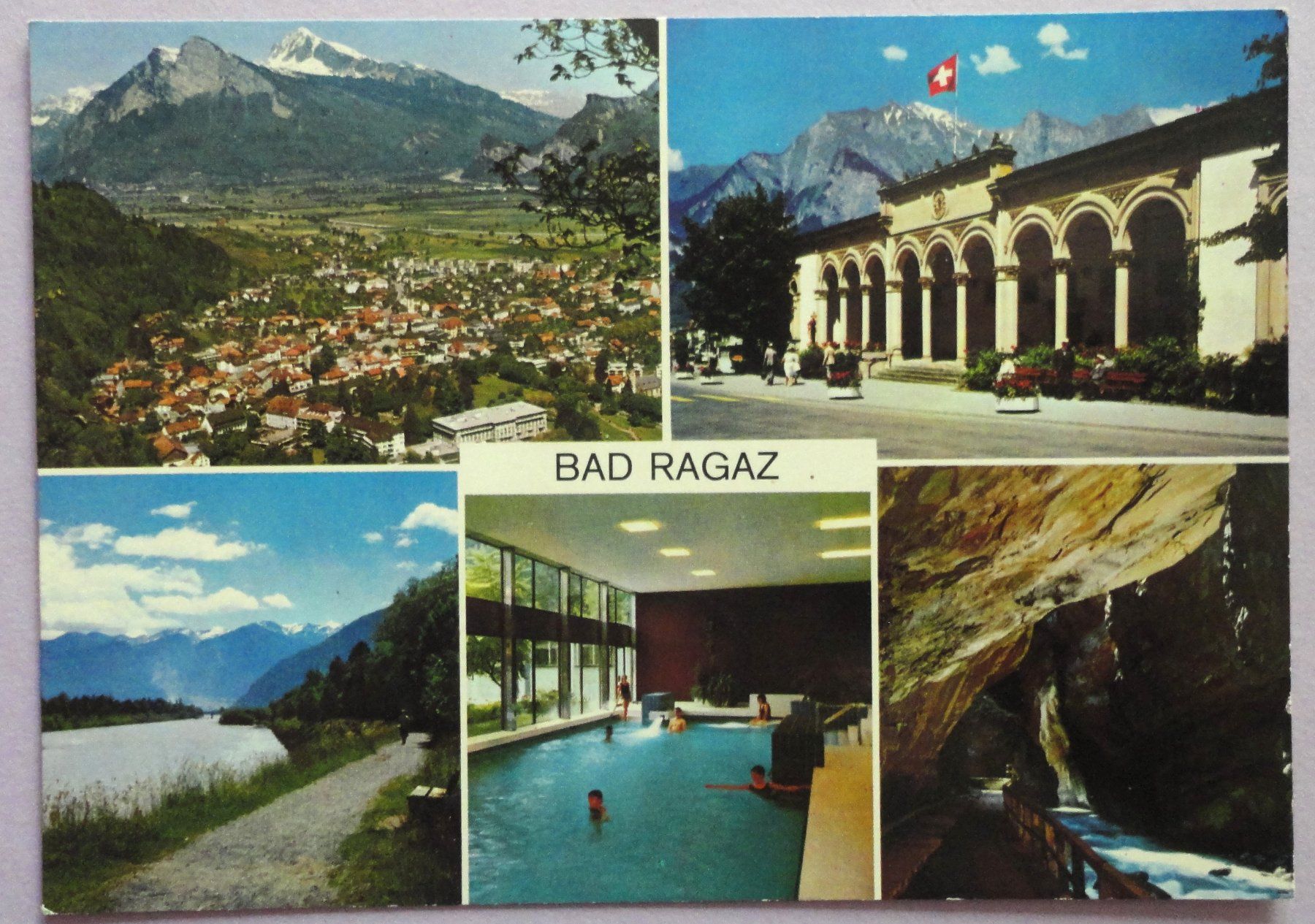 Ansichtskarten: Bad Ragaz – Gebraucht aus Fétigny von Billy2miny