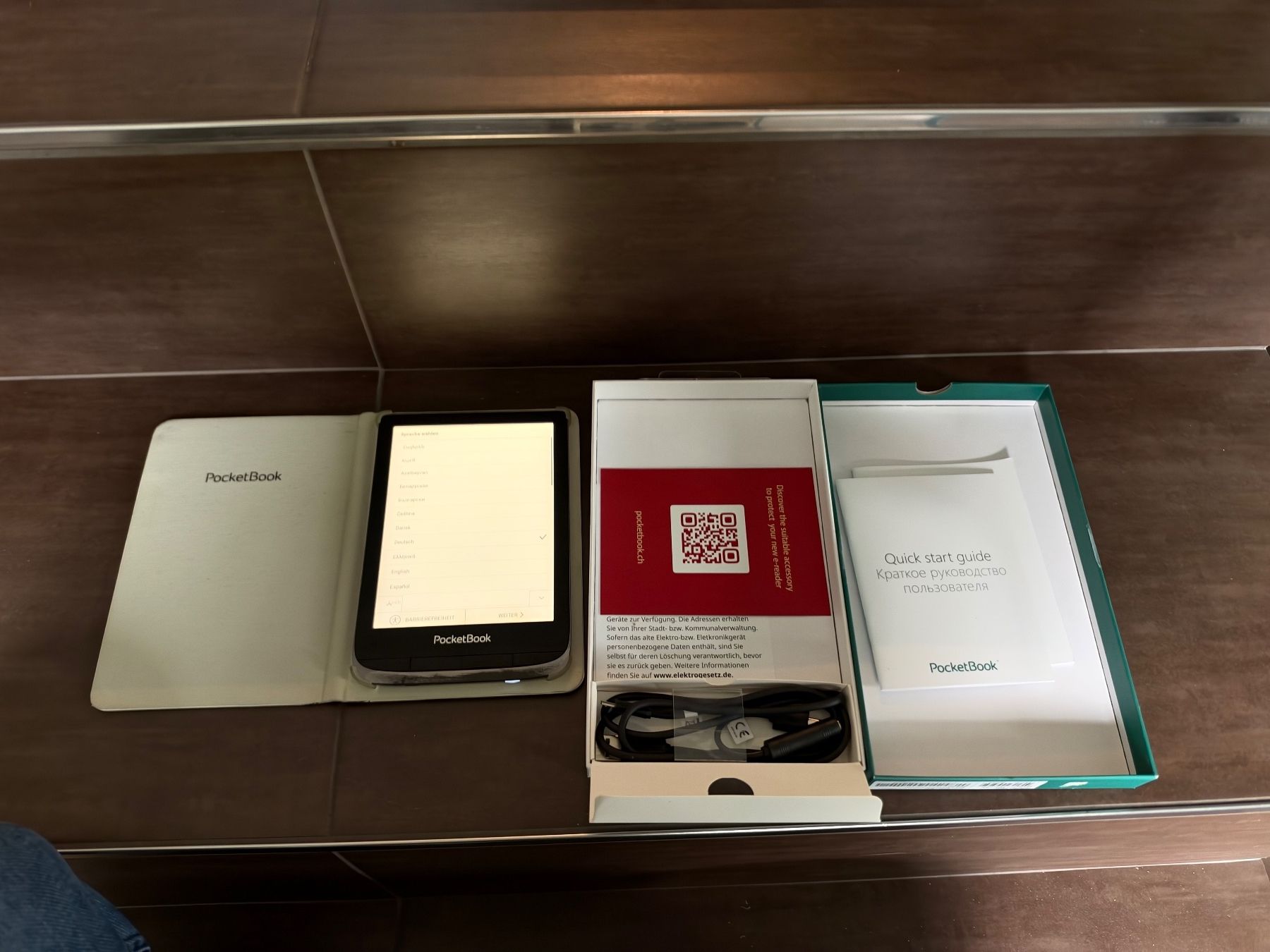PocketBook Tablet PC: PocketBook Touch HD 3 E-Reader mit Hülle in gutem Zustand – Usato da Hellbühl venduto da Mico59 4