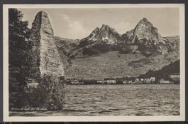 "Schillerstein Brunnen und die Mythen  1937