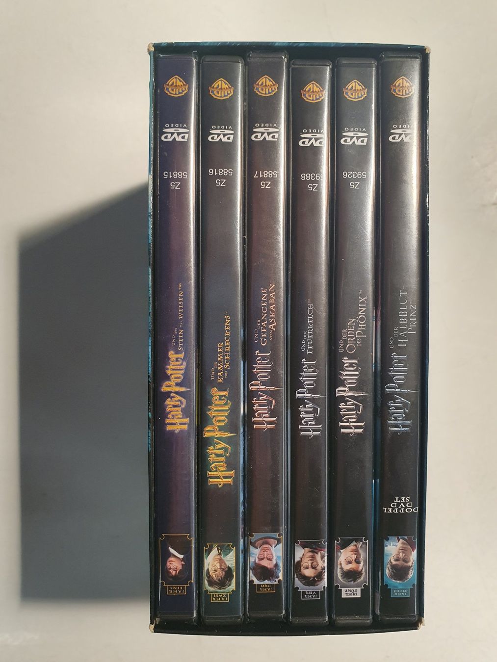 Tutti i DVDs: DVD Set Harry Potter die Jahre 1-6 – Usato da Zürich venduto da loosebone 1