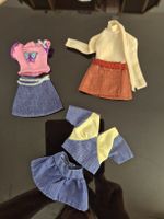 drei Stück 2-tlg. Barbie Kleider Sets - Sommerschnäppli