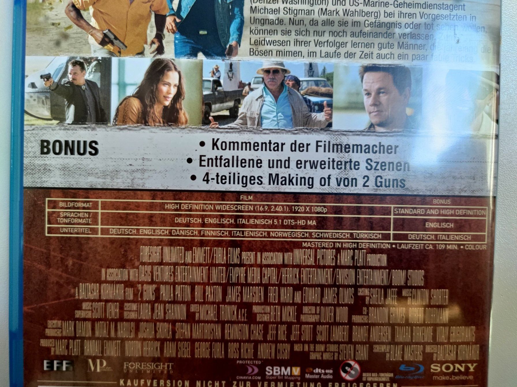 Tutti i DVDs: 2 Guns – Usato da Liestal venduto da Kratzilla 3
