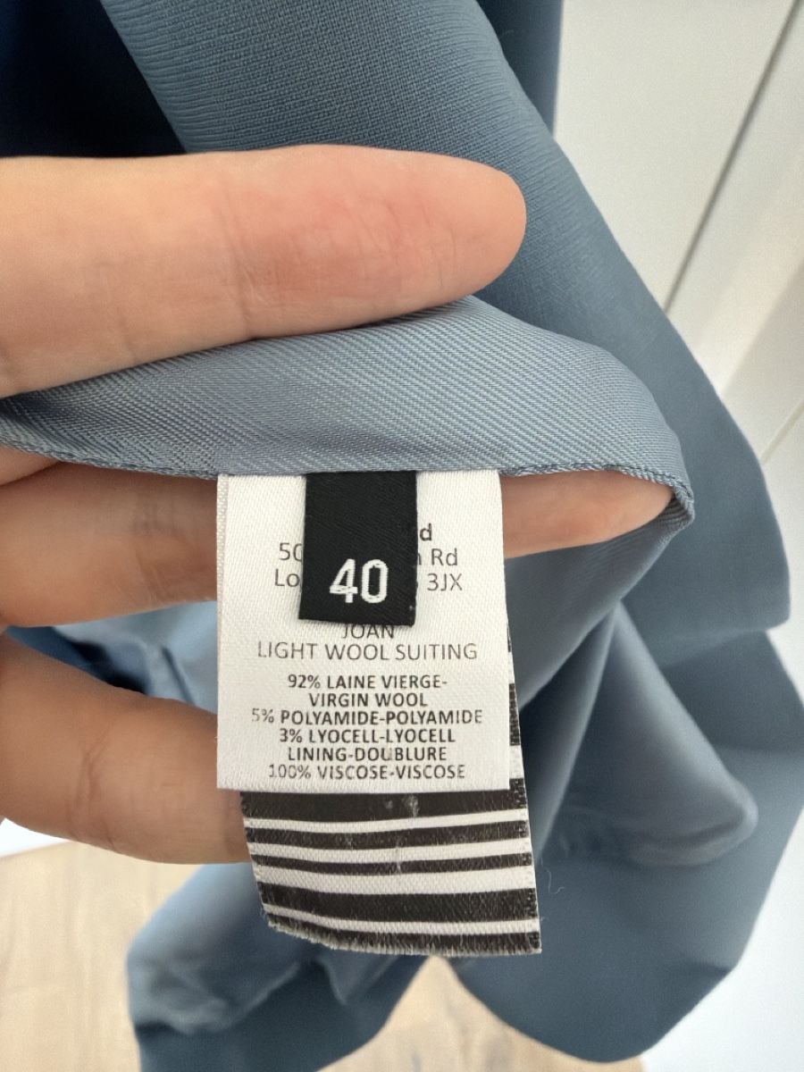 Completi & Tailleur: JOSEPH Blazer hellblau Grösse 38 mit Etikett – Usato da Thalwil venduto da dal_c7n9 6