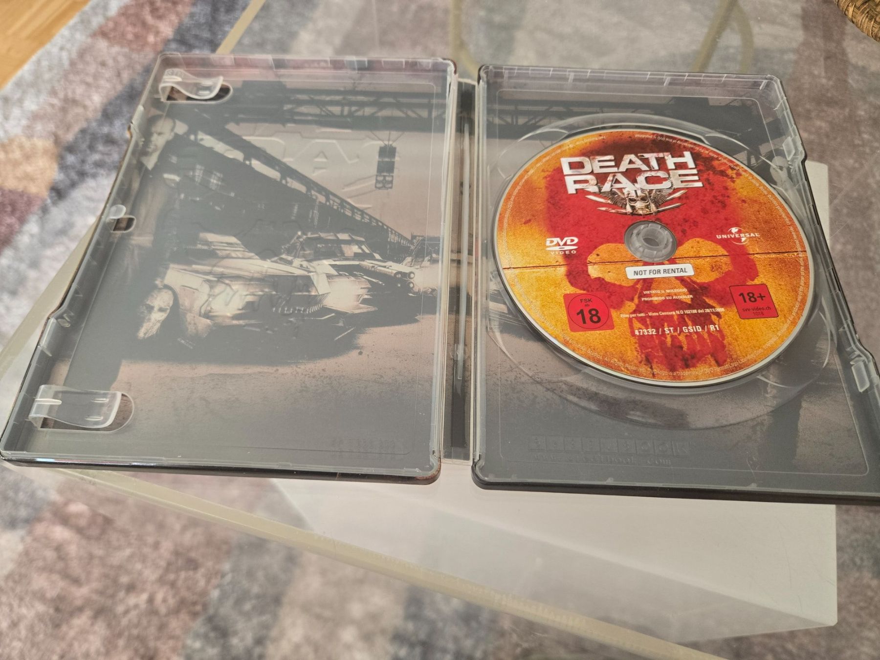 Tutti i DVDs: Death Race DVD Steelbook – Usato da Bussigny venduto da Kfdlt 2