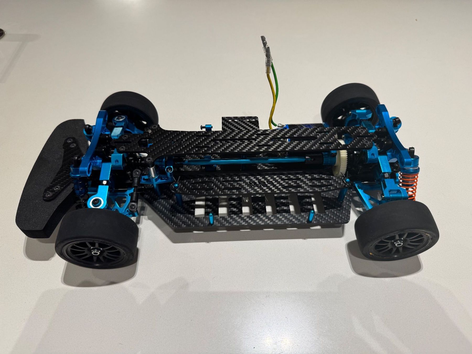 Modellismo RC: Tamiya TT-02 Replica Chassis Alu- und Carbonkomonenten – Difettoso da Winterthur venduto da abo17