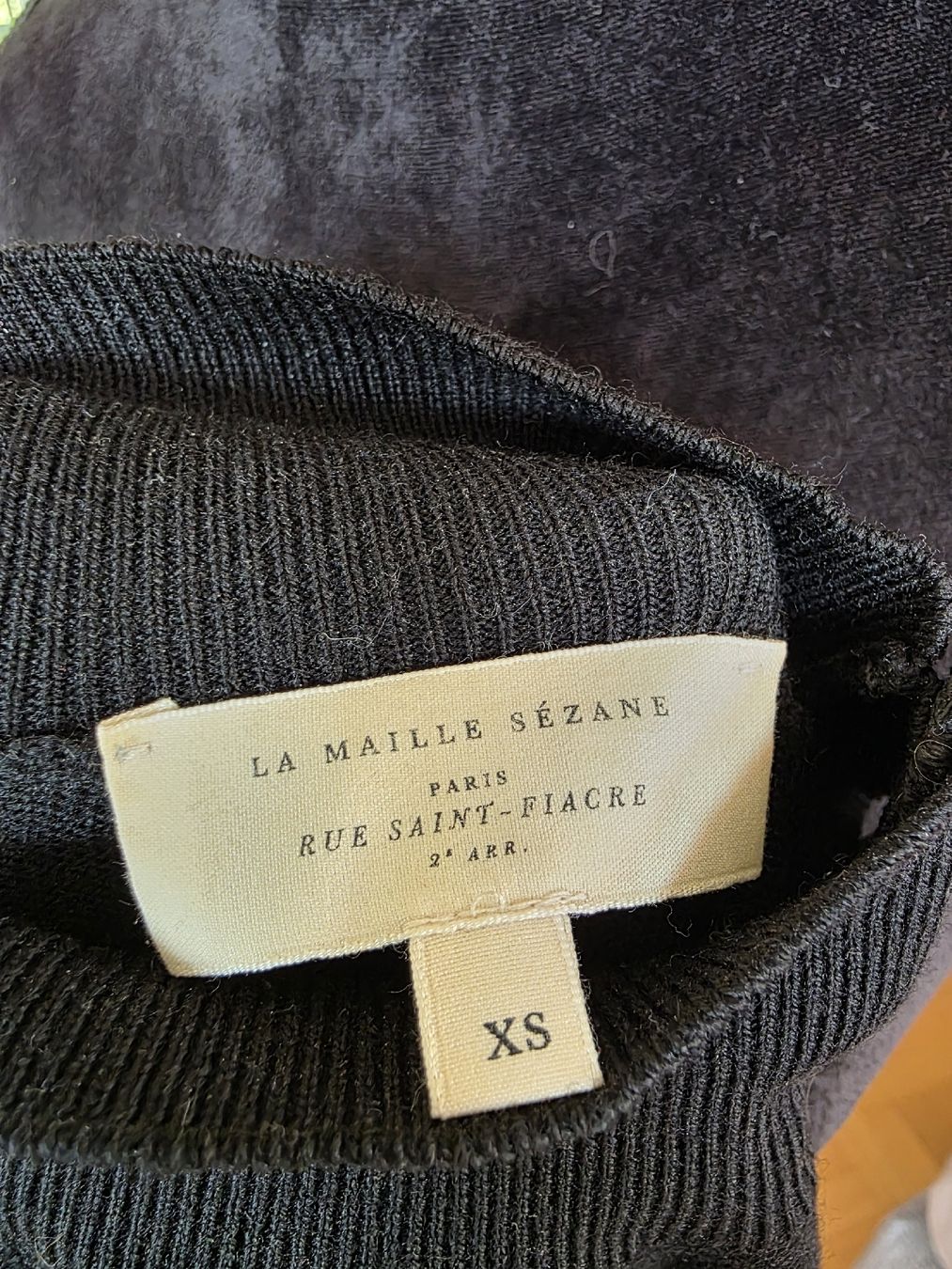Sezane Maglioni & Felpe: Sezane Strickpullover Schwarz Rollkragen Gr. XS – Nuovo (secondo la descrizione) da Zürich venduto da LIMAR 4