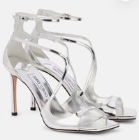 Jimmy Choo Sandalen Gr. 38 wie NEU NP 775.00 Designklassiker