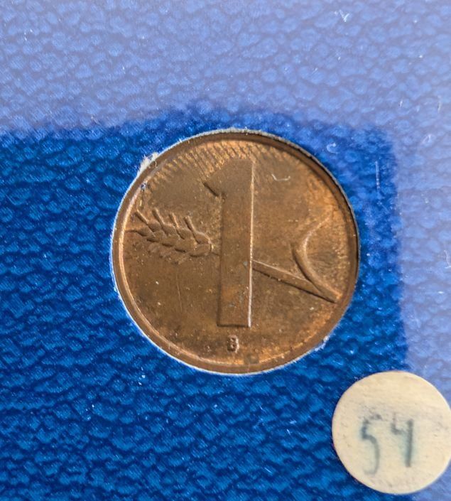 Tutti le monete: 1 Rappen 1954 – Usato da Arch venduto da coinsandmore 1