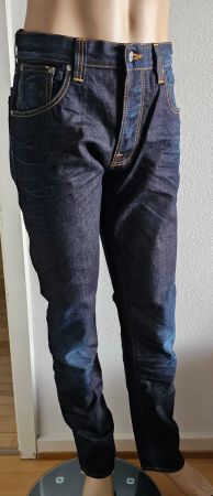 Neue Nudie Jeans Big Bengt, Loose Tapered Leg, Grösse 33/34