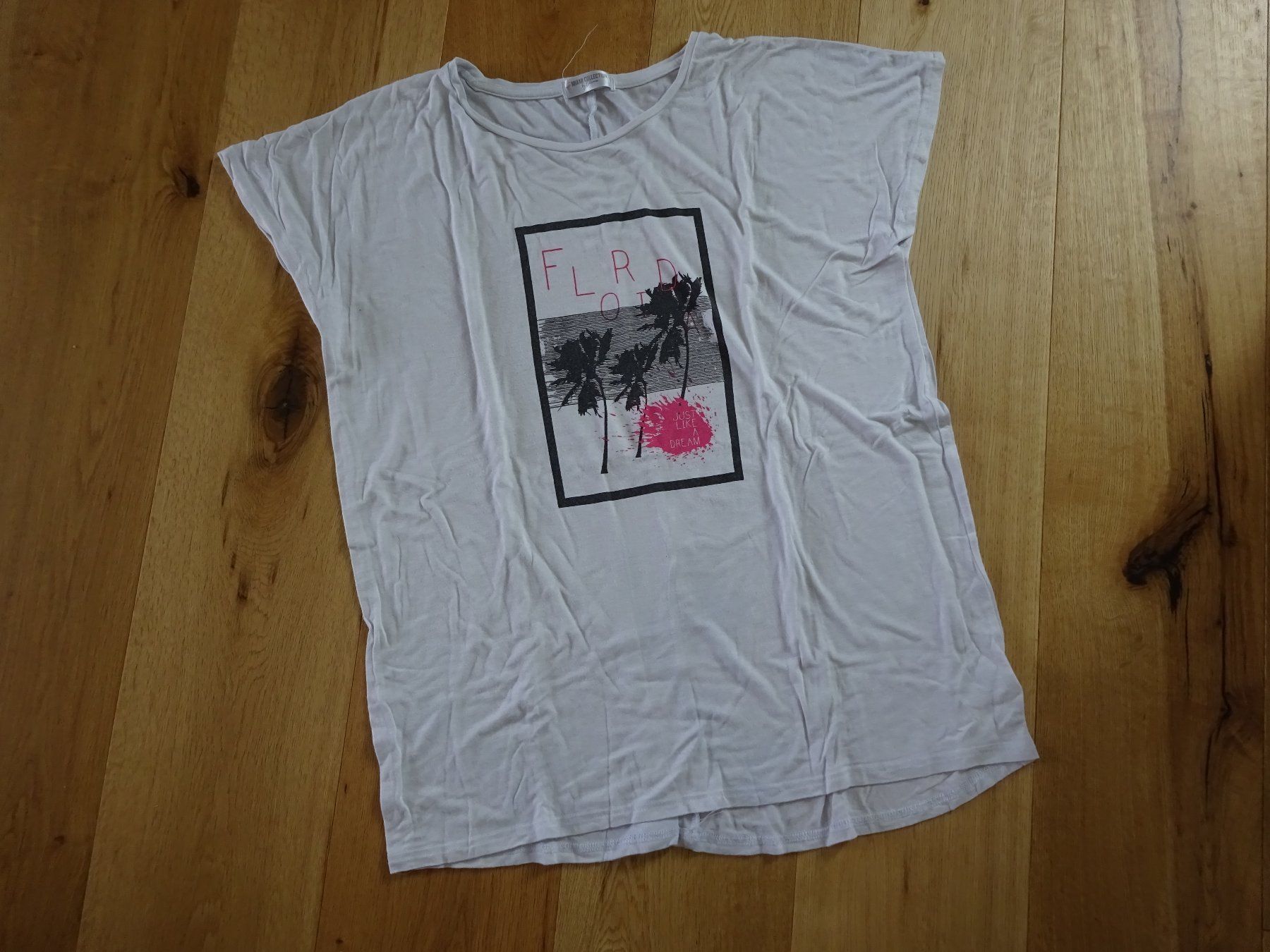 T-Shirts: Tolles Text-Longshirt/Chicoree – Neu (gemäss Beschreibung) aus Rothrist von Mistery1