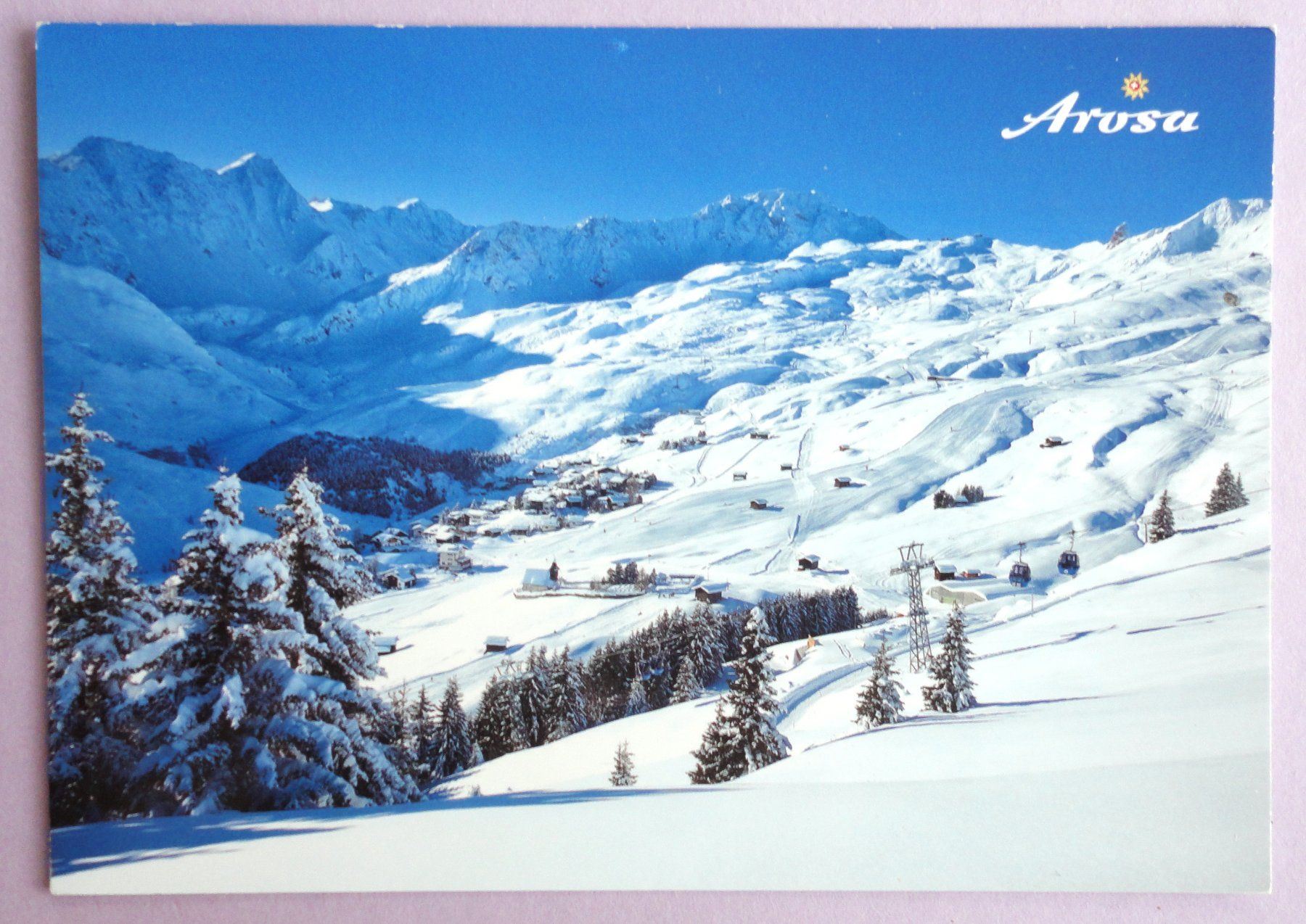 Cartoline postali: Arosa 1800 m, Innerarosa – Usato da Fétigny venduto da Billy2miny