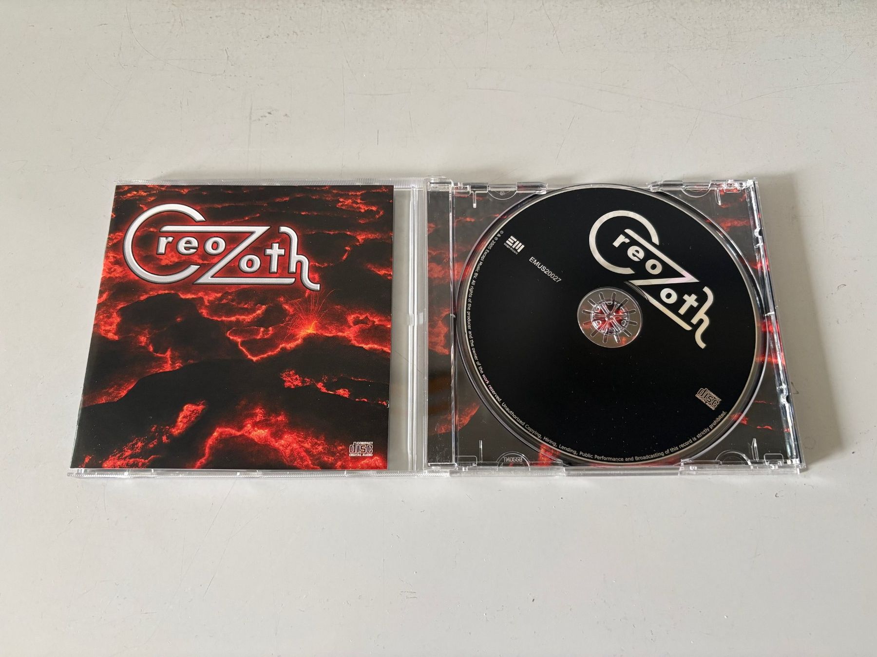 CD: CREOZOTH - Same CD Power Metal Schweden – Usato da Wiedlisbach venduto da Andrisa