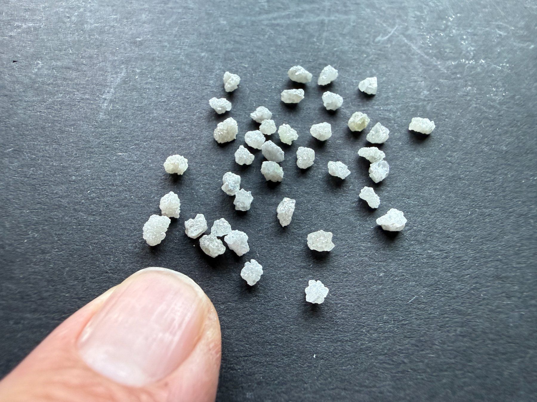 Pietre preziose: Rohdiamant, hell, ca. 3-4 mm – Nuovo (secondo la descrizione) da Lützelflüh-Goldb venduto da Elementis 2