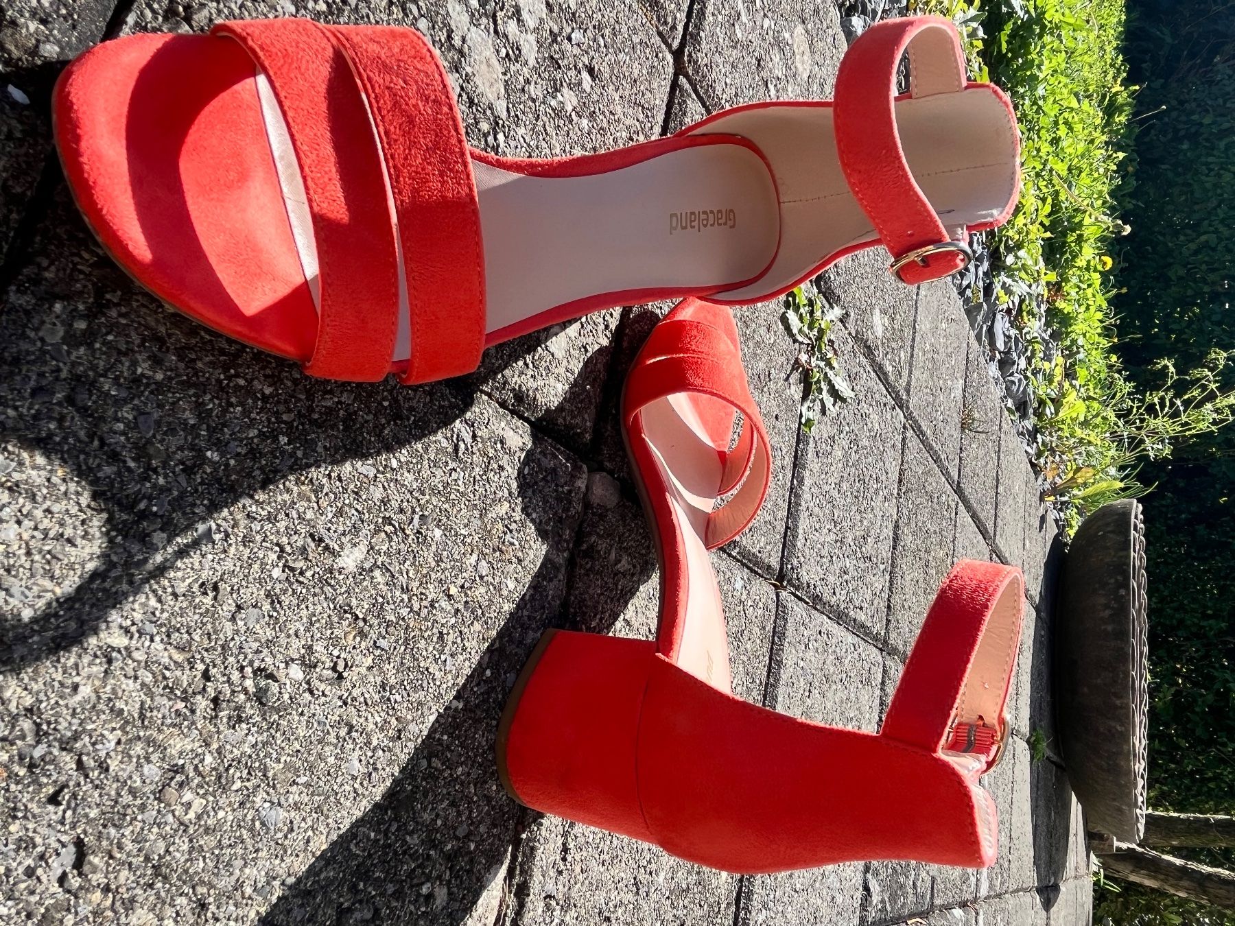 Graceland Scarpe da donna: Sandalen, Velorleder-look , Gr 36 , – Usato da Aarburg venduto da Mel_zs28