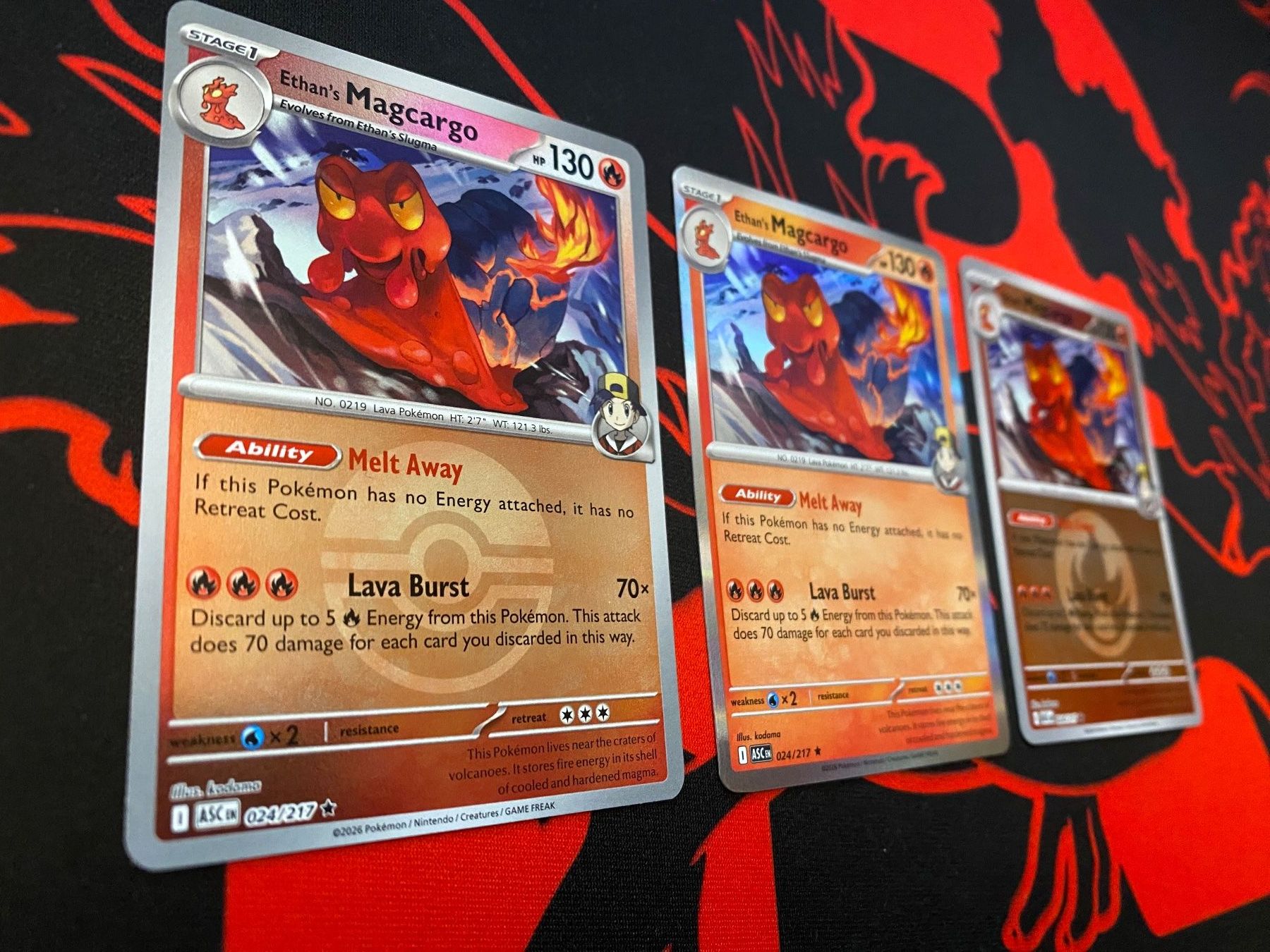 Ascended Heroes EN 024 - Ethan's Magcargo set (Neu (gemäss Beschreibung ...