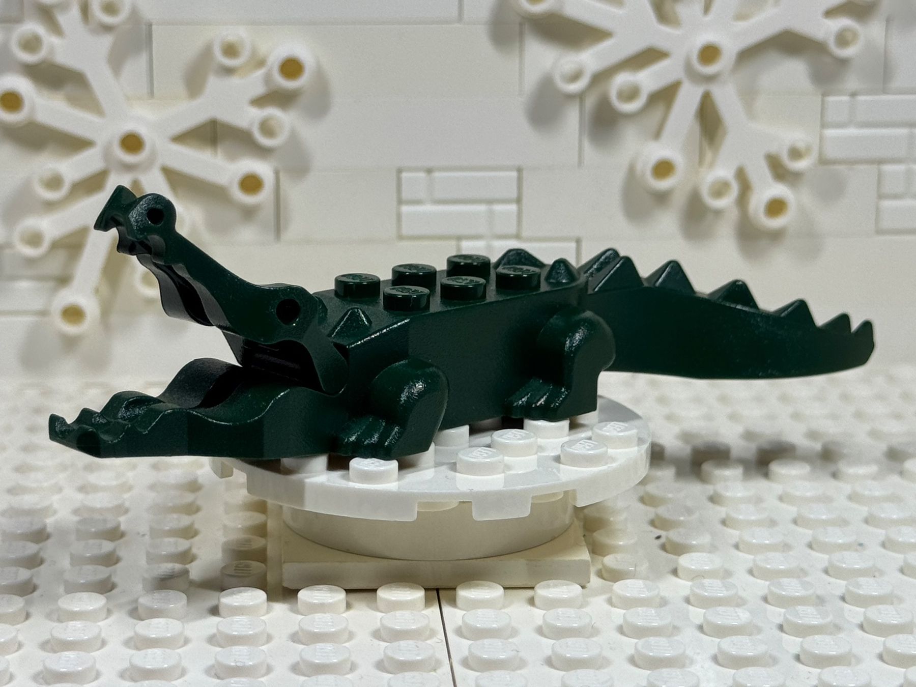 Lego Giocattoli: Lego Krokodil dunkelgrün – Nuovo (secondo la descrizione) da Brunnen venduto da Useattle