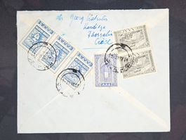 CL25 Enveloppe + Timbre Grèce 1948