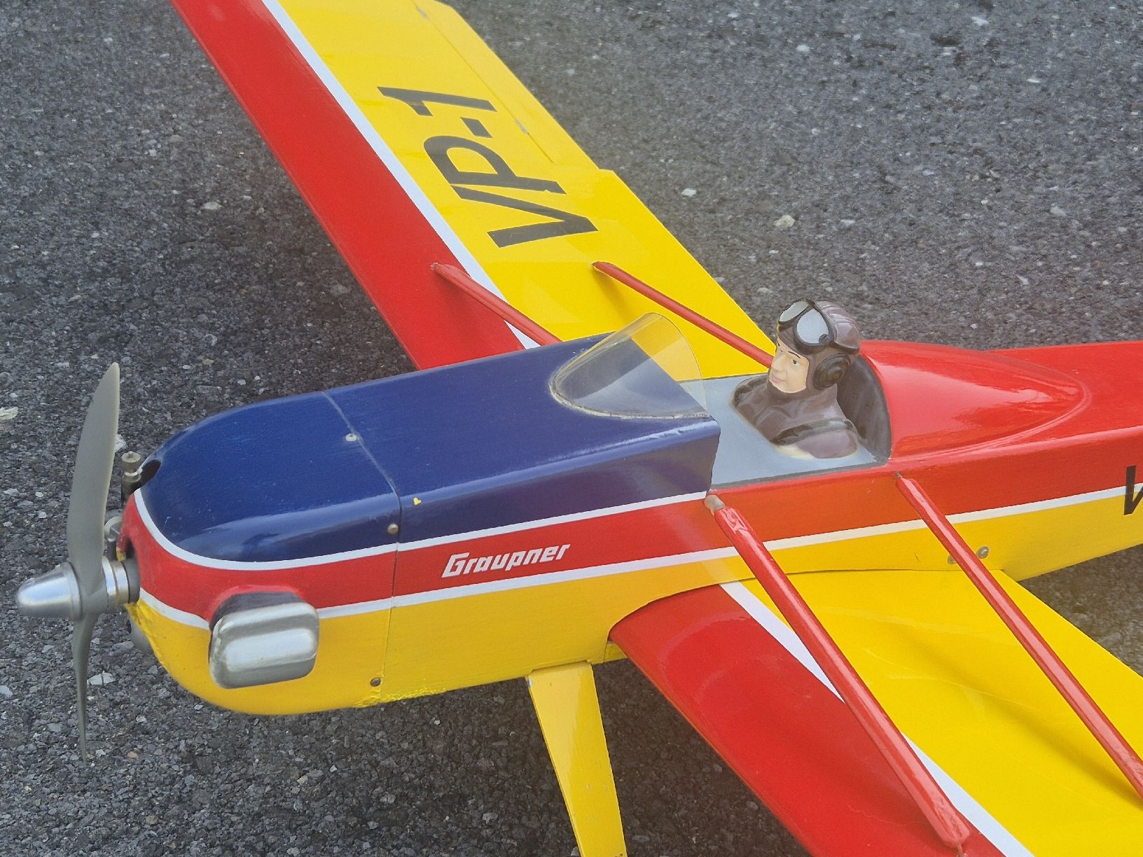 Modellismo RC: Graupner Volksplane  – Usato da Wattenwil venduto da hps_z6w9 3
