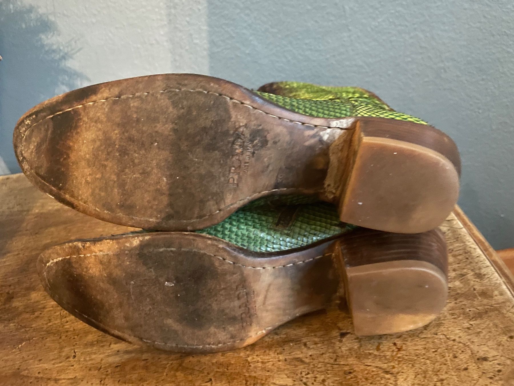 Prada Chaussures femmes: Vintage Prada Python boots green/brown Size 39 (eher 40) – D'occasion à Bern par Rigoler 5