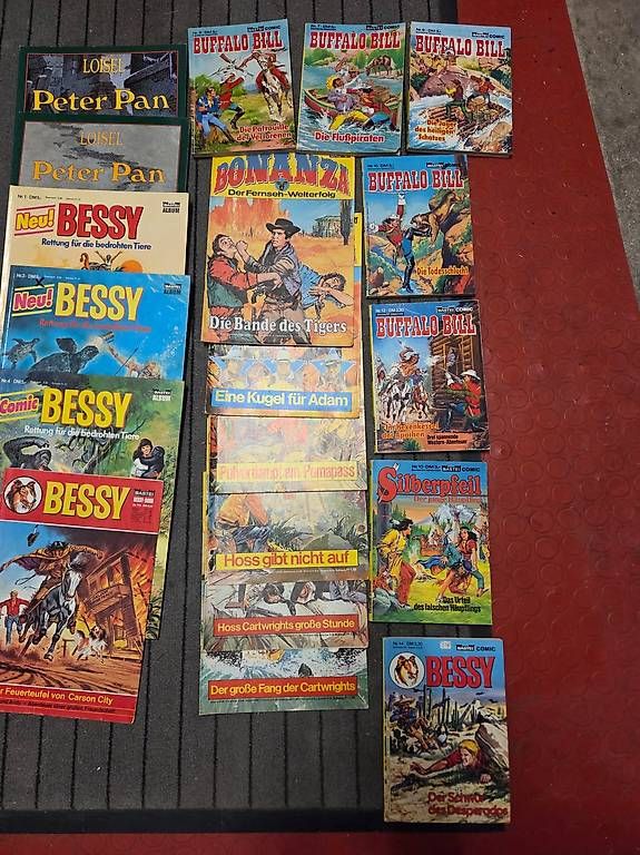 Fumetti: Grosses Comic-Konvolut: Bessy, Silberpfeil, Buffalo Bill uvm – Usato da Basel venduto da mtu_gmj2 1