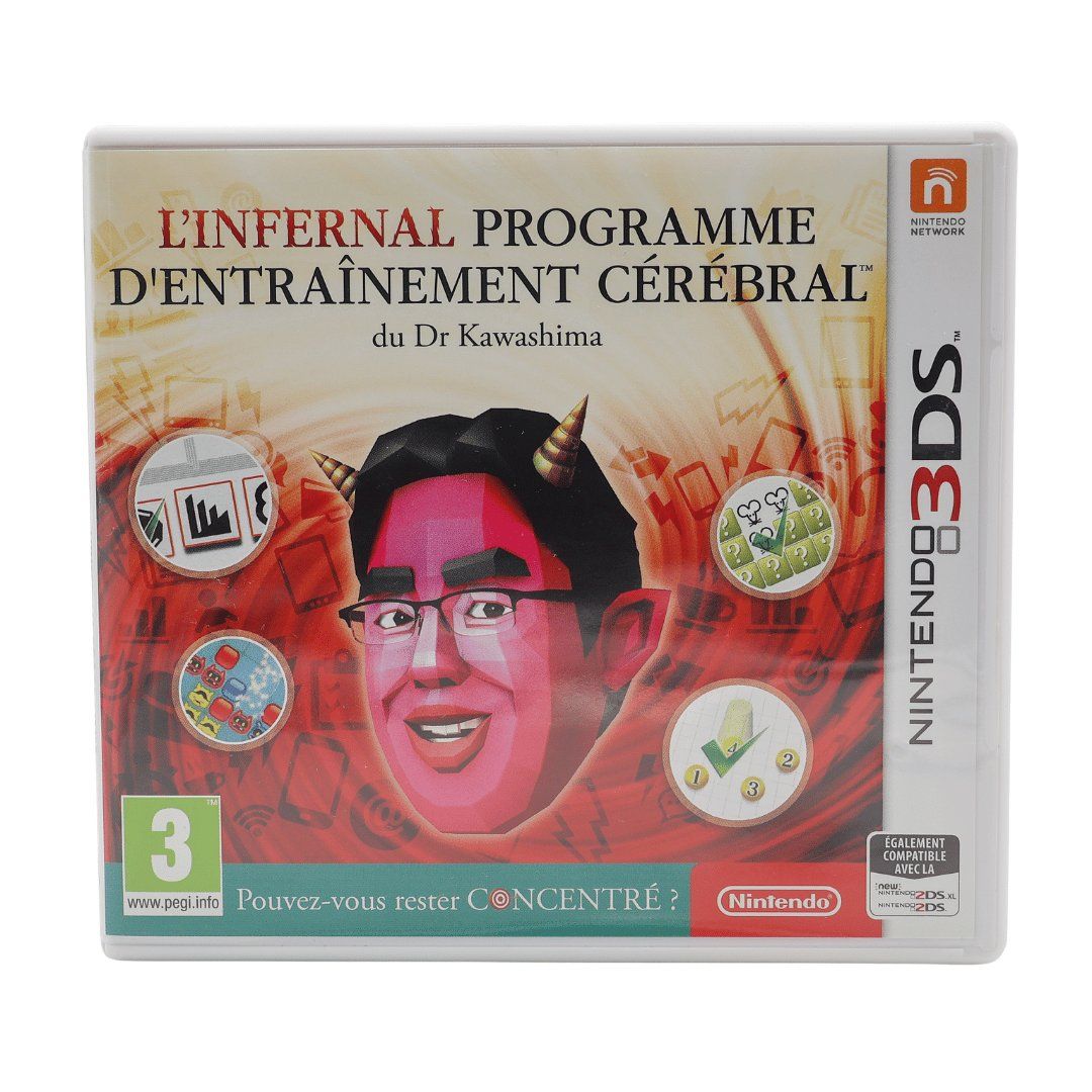 Giochi: Dr Kawashima's Devilish Brain Training - Nintendo 3DS – Usato da Paudex venduto da dindeboy
