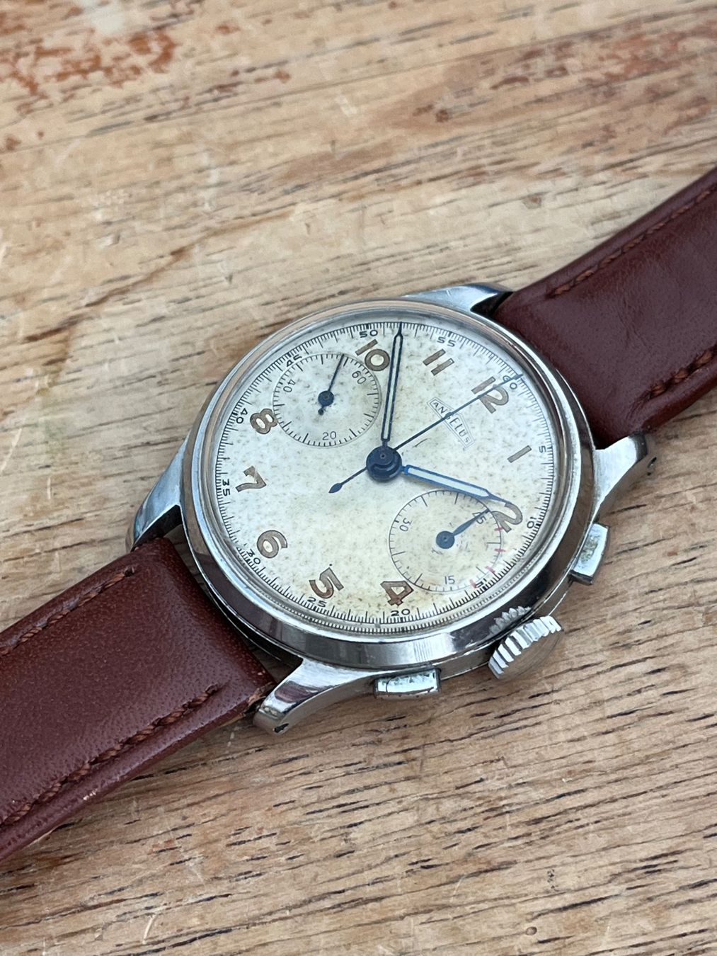 Angelus Orologi: Angelus Chronograph – Usato da steffisburg venduto da chinchilla3 4
