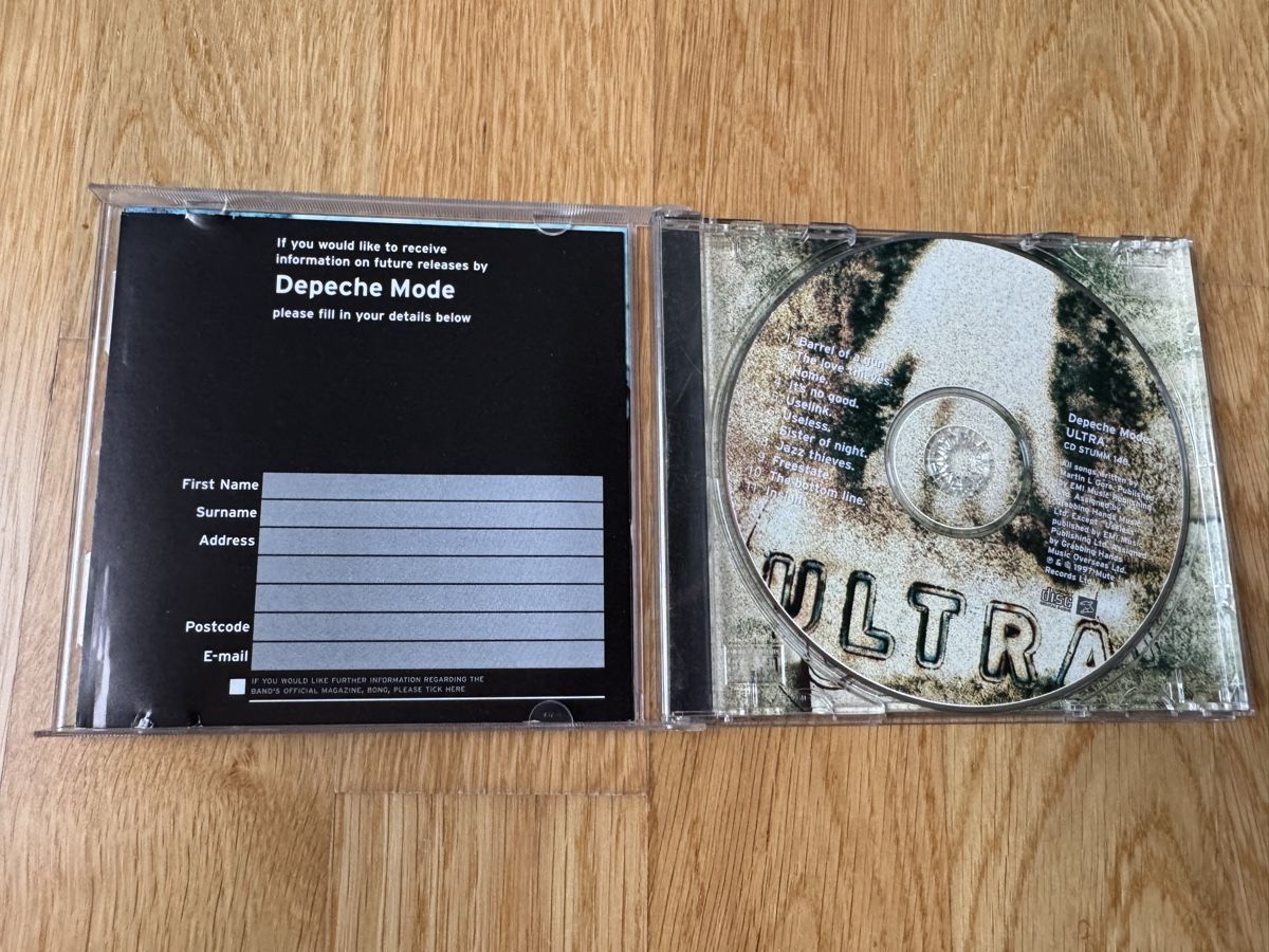 CDs: Depeche Mode - Ultra CD  – D'occasion à Zürich par wtpooh 2