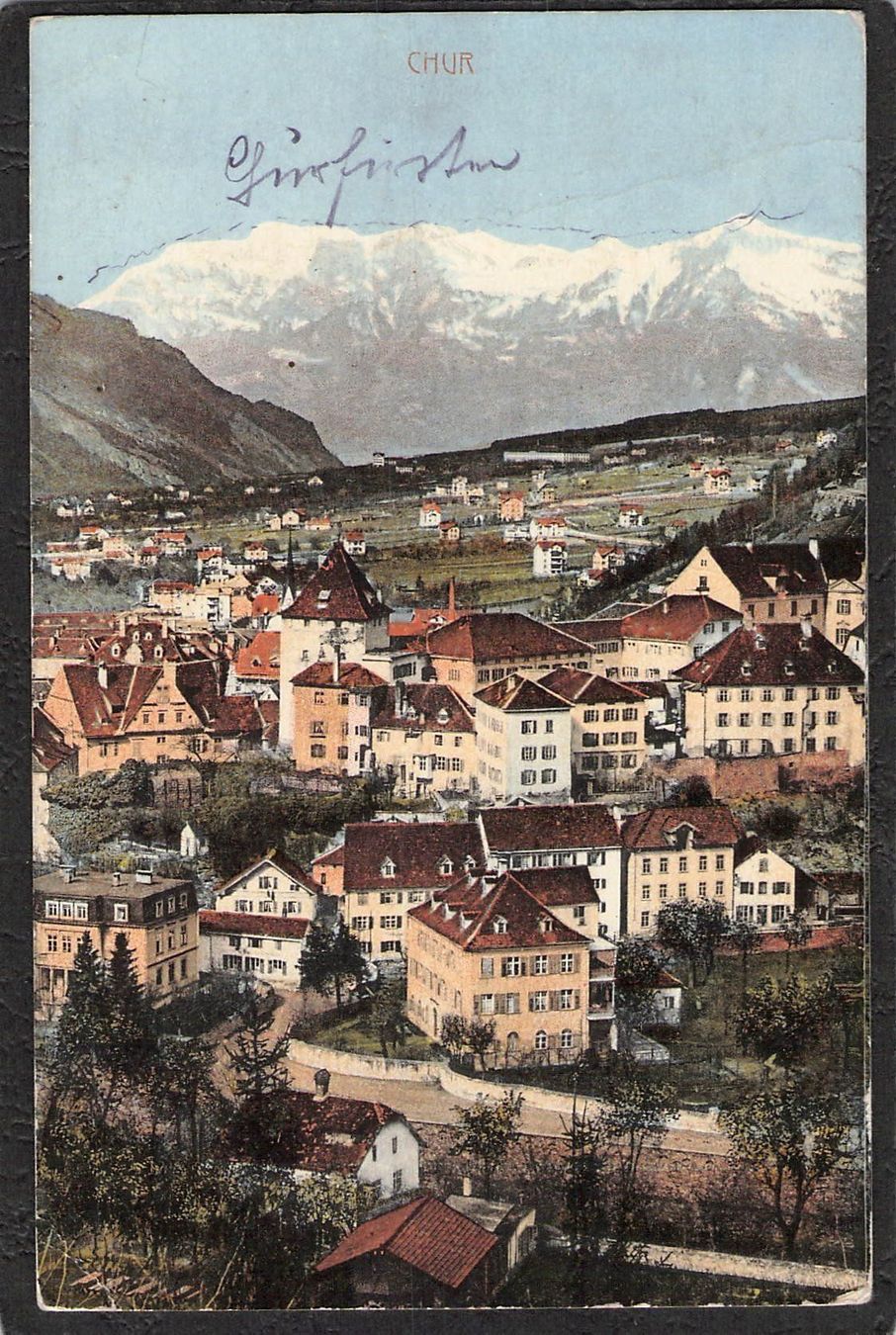 Cartoline postali: ^Chur , 1912 – Usato da Reichenburg venduto da Pipo-67