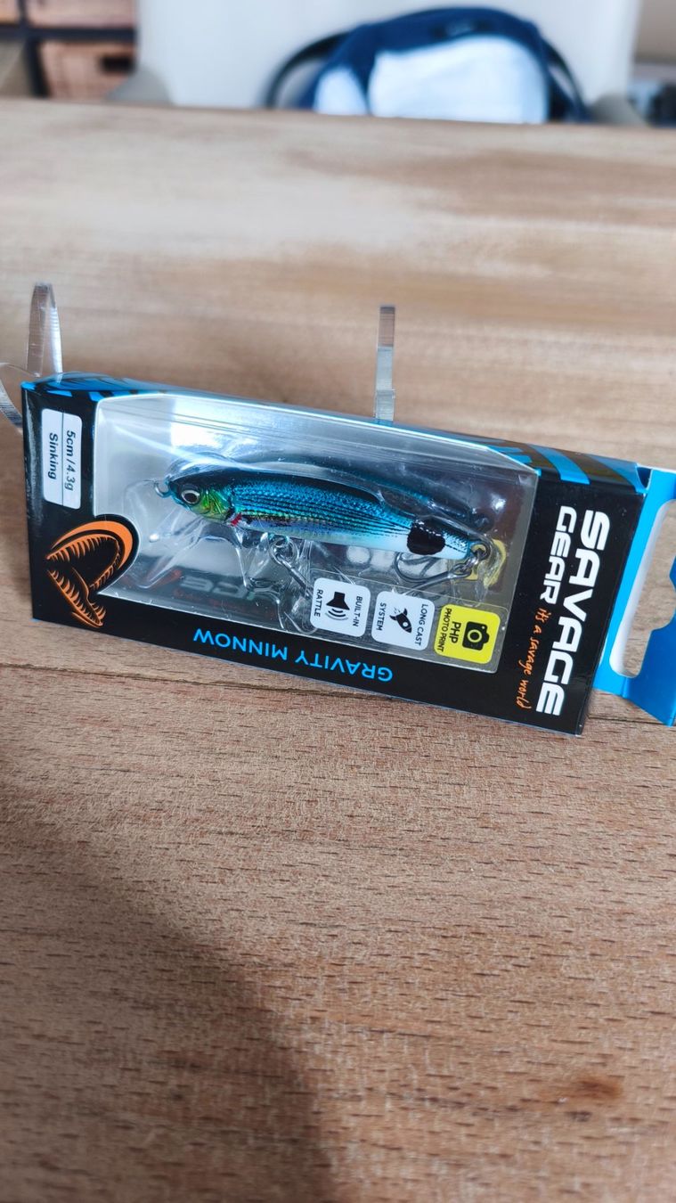 Savage Gear Esche: Savage Gear Gravity Minnow 50 S – Nuovo e nell'imballaggio originale da Sarnen venduto da sebalant