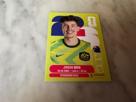 Panini FIFA Fussball WM 2026 Sticker Jordan Bos AUS 6
