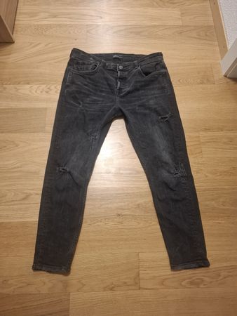 ZARA Jeans schwarz Grösse 46