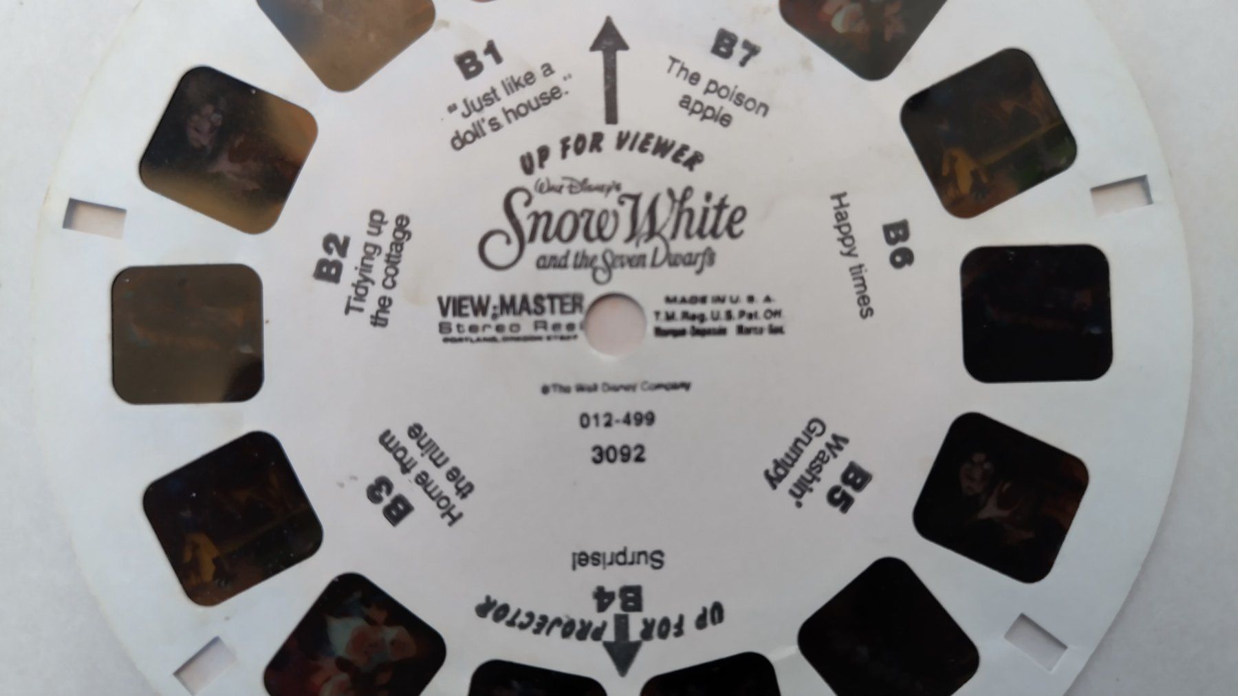 View-master Jouets: View-Master / 3 Bildscheiben / Snow White / ab Fr. 1.- – D'occasion à Bellach par JingleJerry 2
