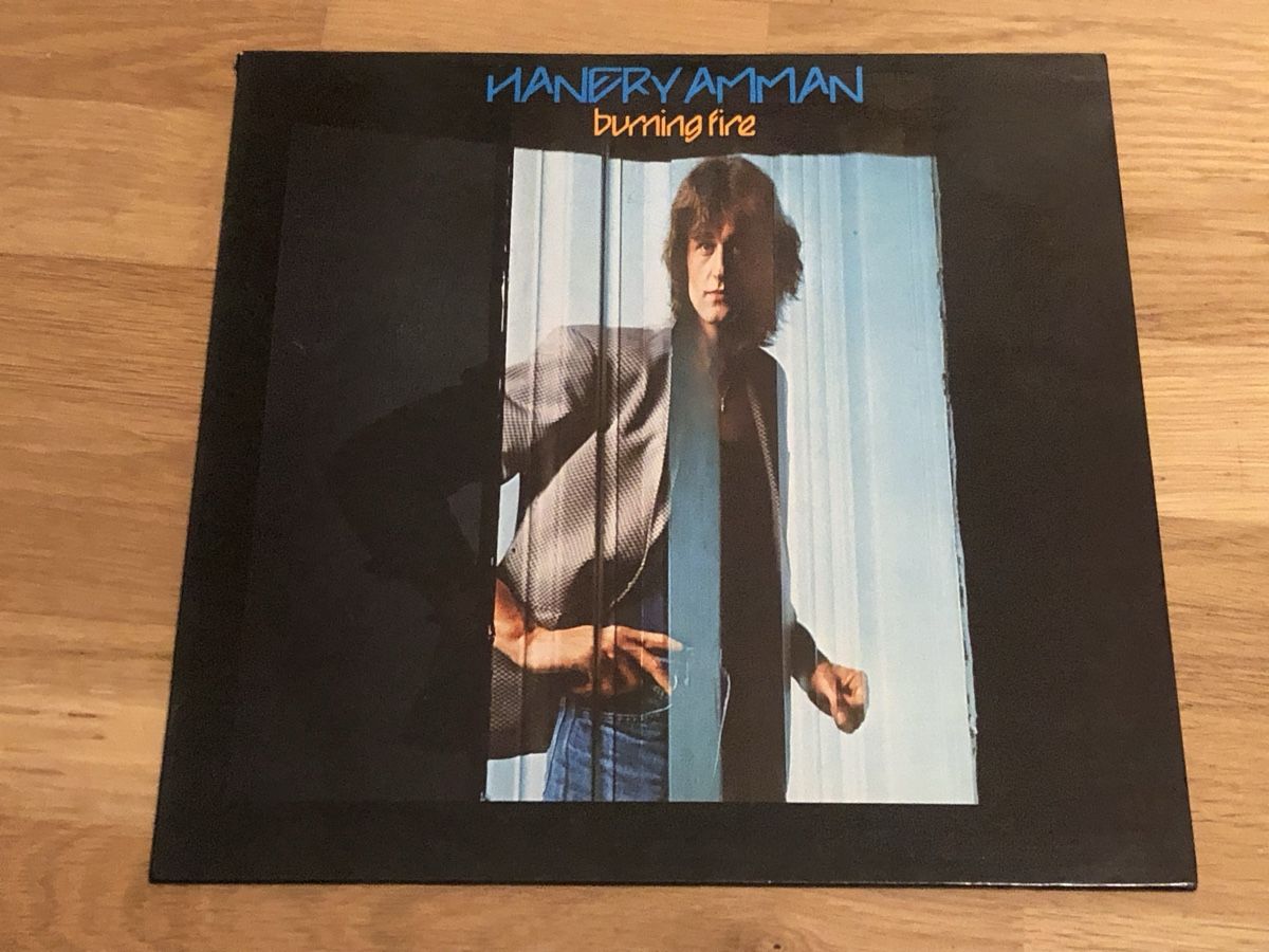Schallplatten: Hanery Amman. 1980. burning fire – Gebraucht aus Faulensee von Mizuno06