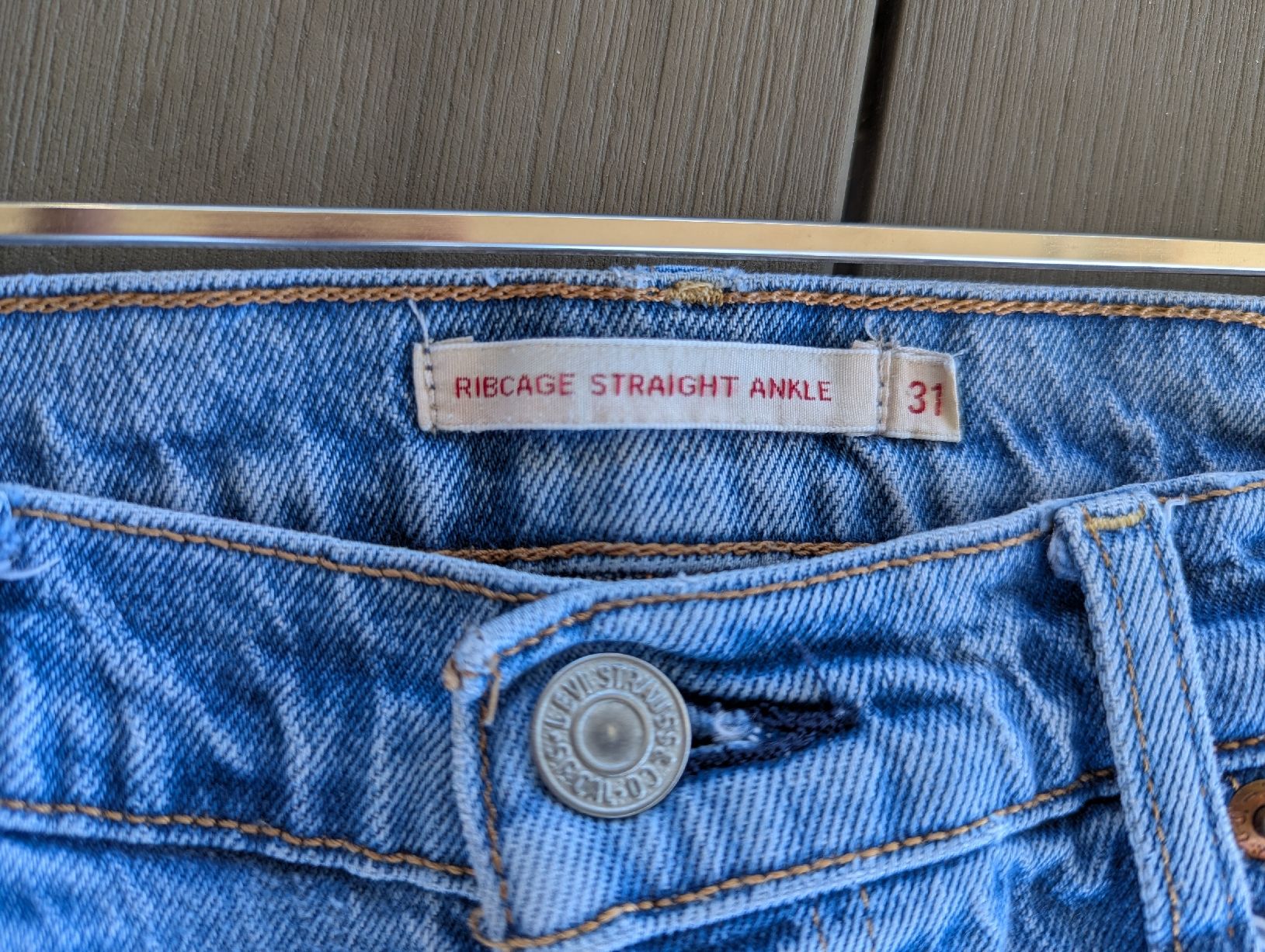 Levi's Jeans: Levi's Ribcage Straight Ankle Jeans Grösse 31 – Usato da Seengen venduto da sam_x5tk