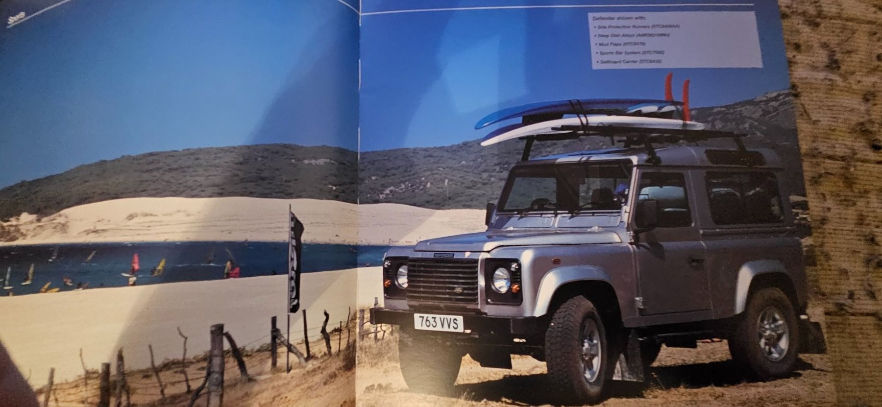 Land Rover Documenti: Land Rover Defender Accessories  Prospekt 2003 xa – Usato da Flawil venduto da sr1_f6st 2