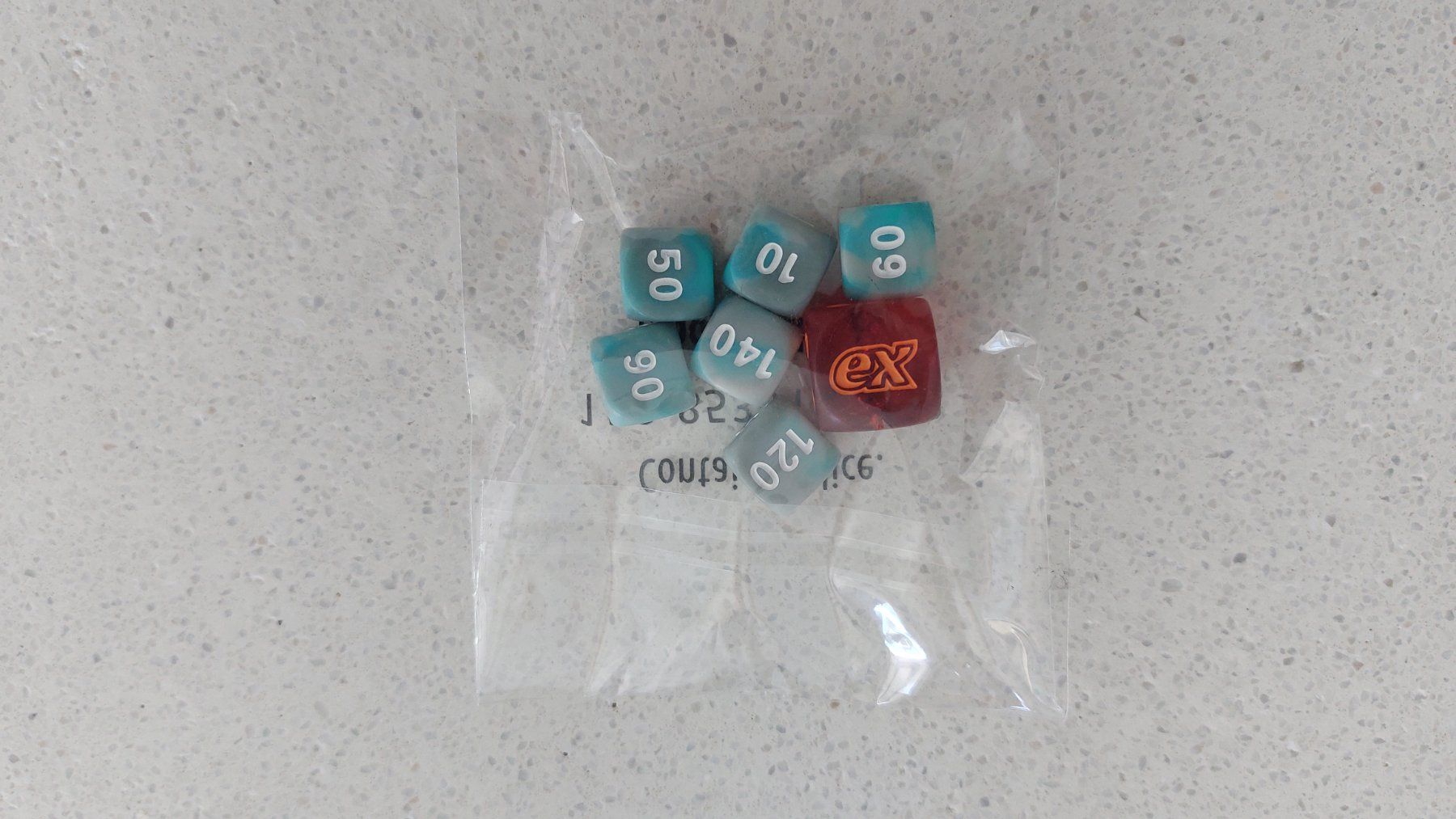 Pokémon Carte collezionabili: Set of dices - red sealed – Nuovo (secondo la descrizione) da Bellinzona venduto da Pagur