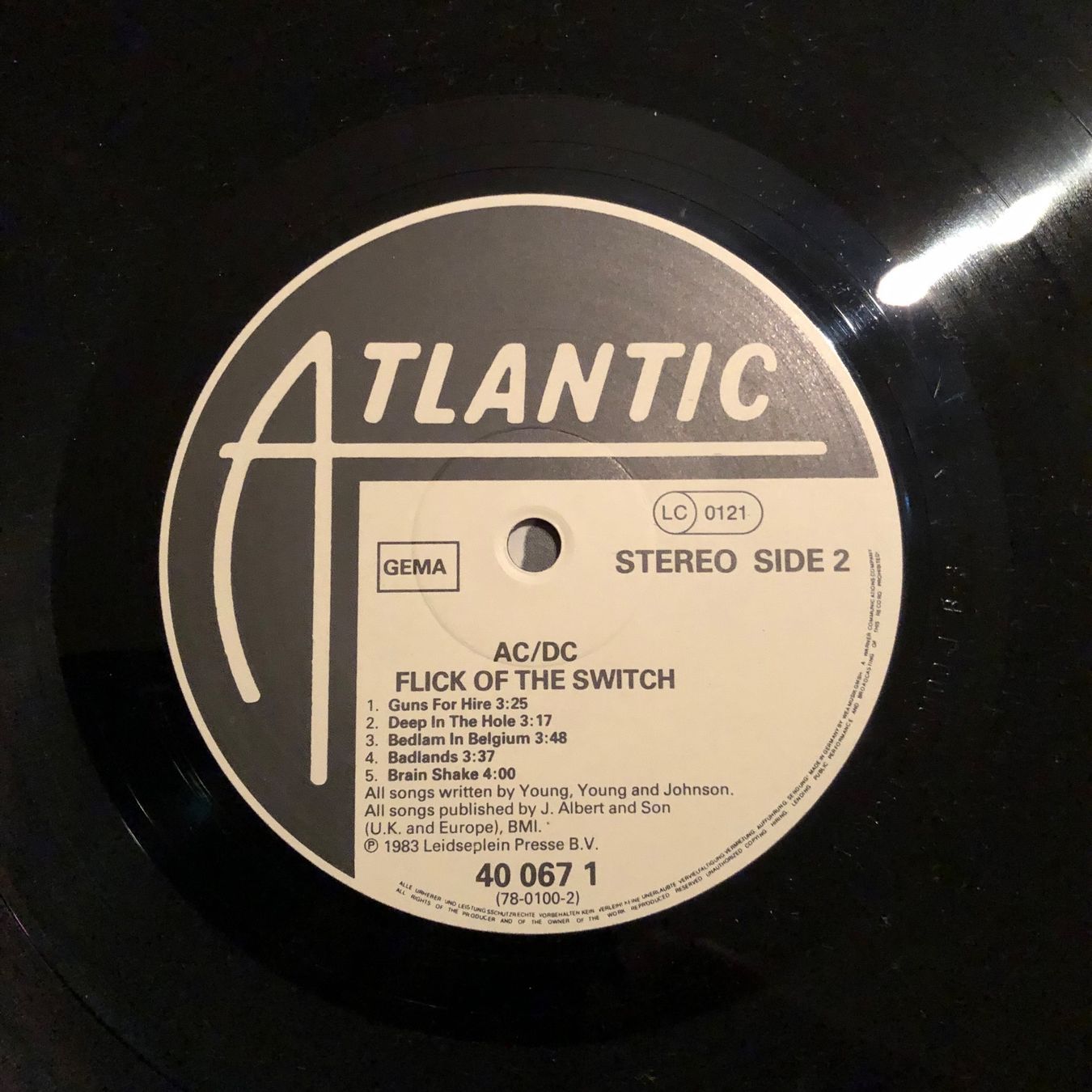 Dischi in vinile: AC / DC. 1983. Flick The Switch – Usato da Faulensee venduto da Mizuno06 5