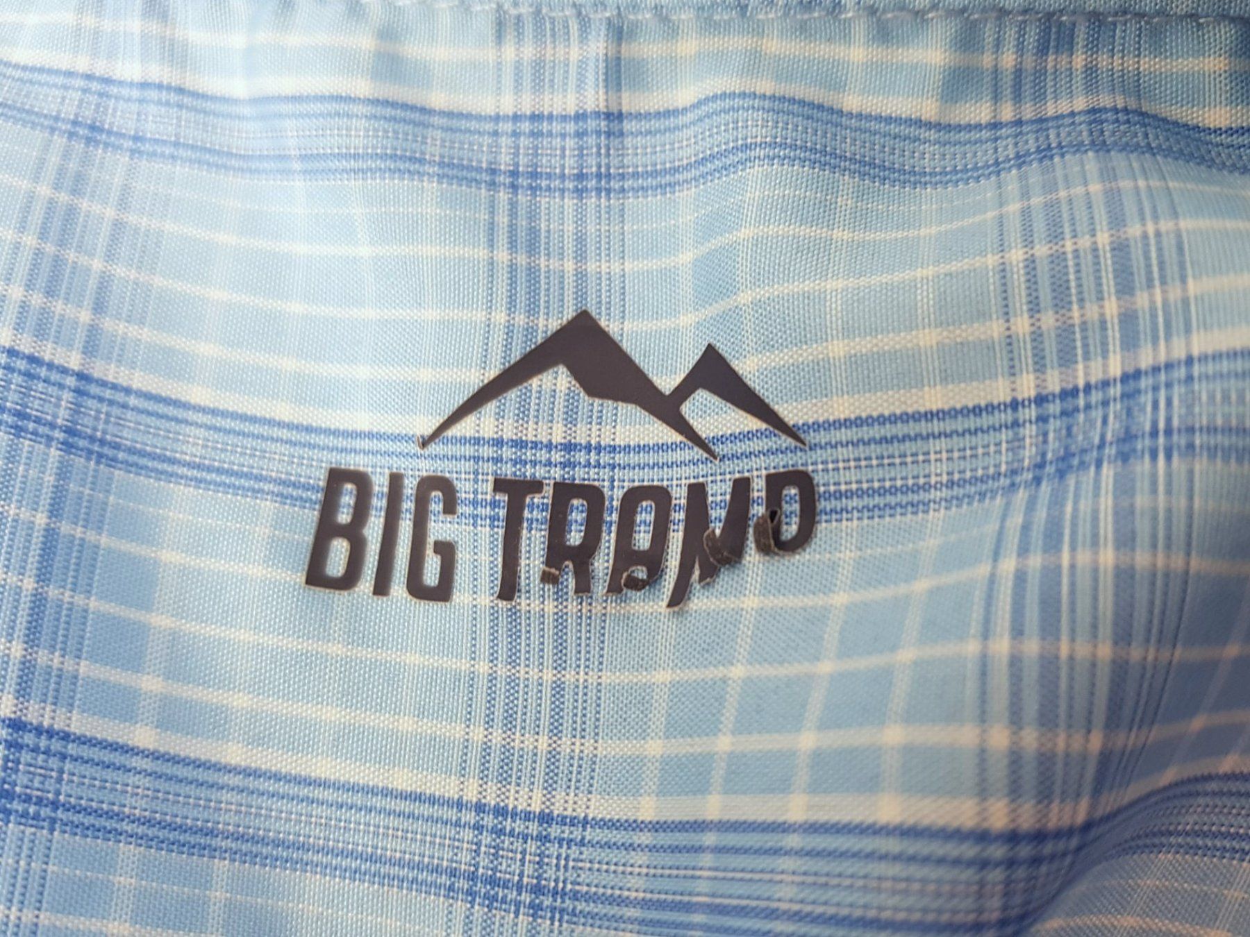 Camicette: BIG TRAMP Damen Wanderhemd Hellblau Kariert – Usato da Suhr venduto da Restwert_Suhr 6