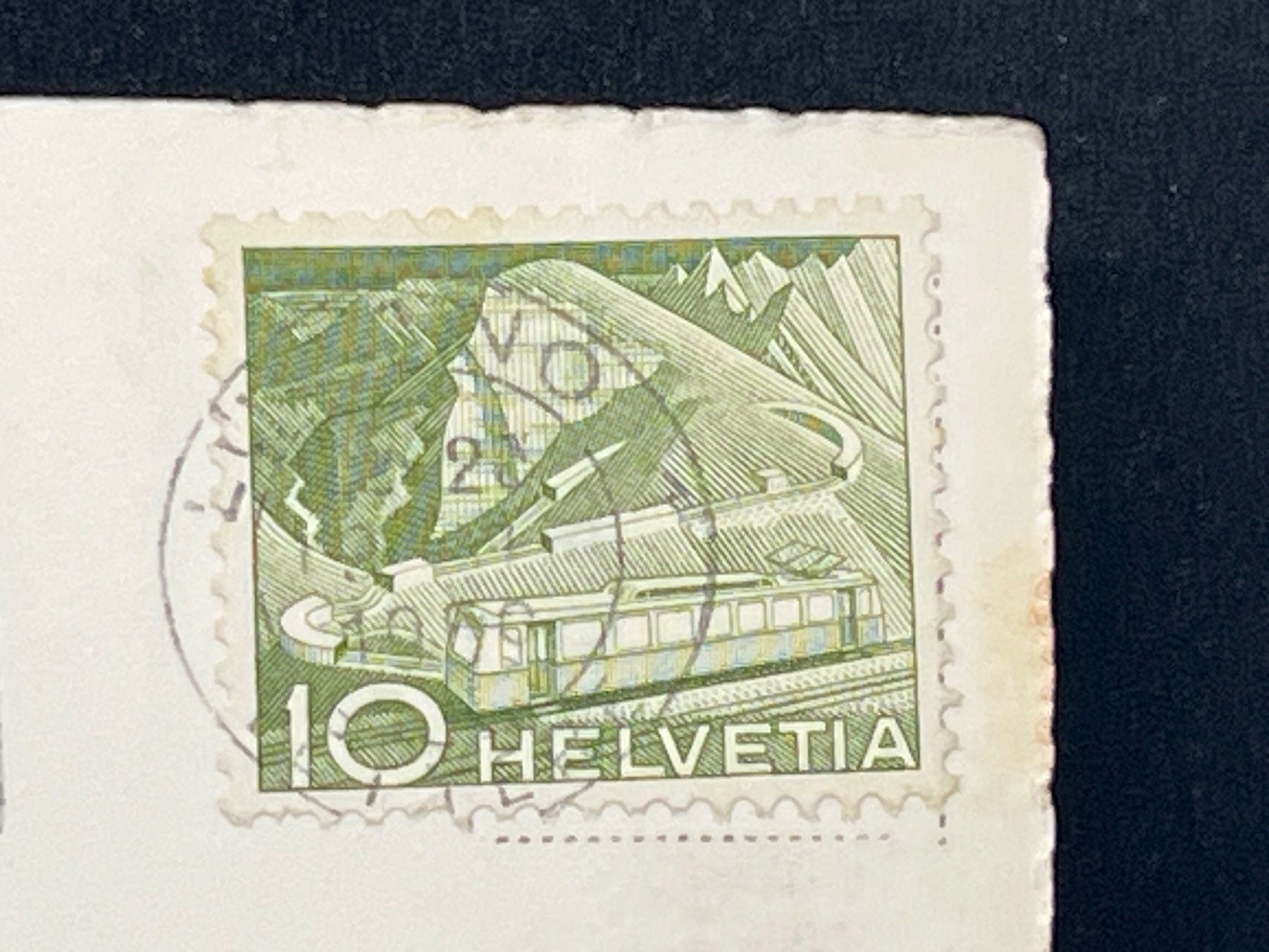 Cartoline postali: Gandria - Lago di Lugano – Usato da Widnau venduto da Brusi9 1