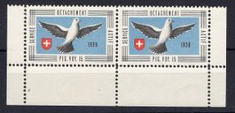 R6526  /  Timbre du soldat 1939 neufs XX en double