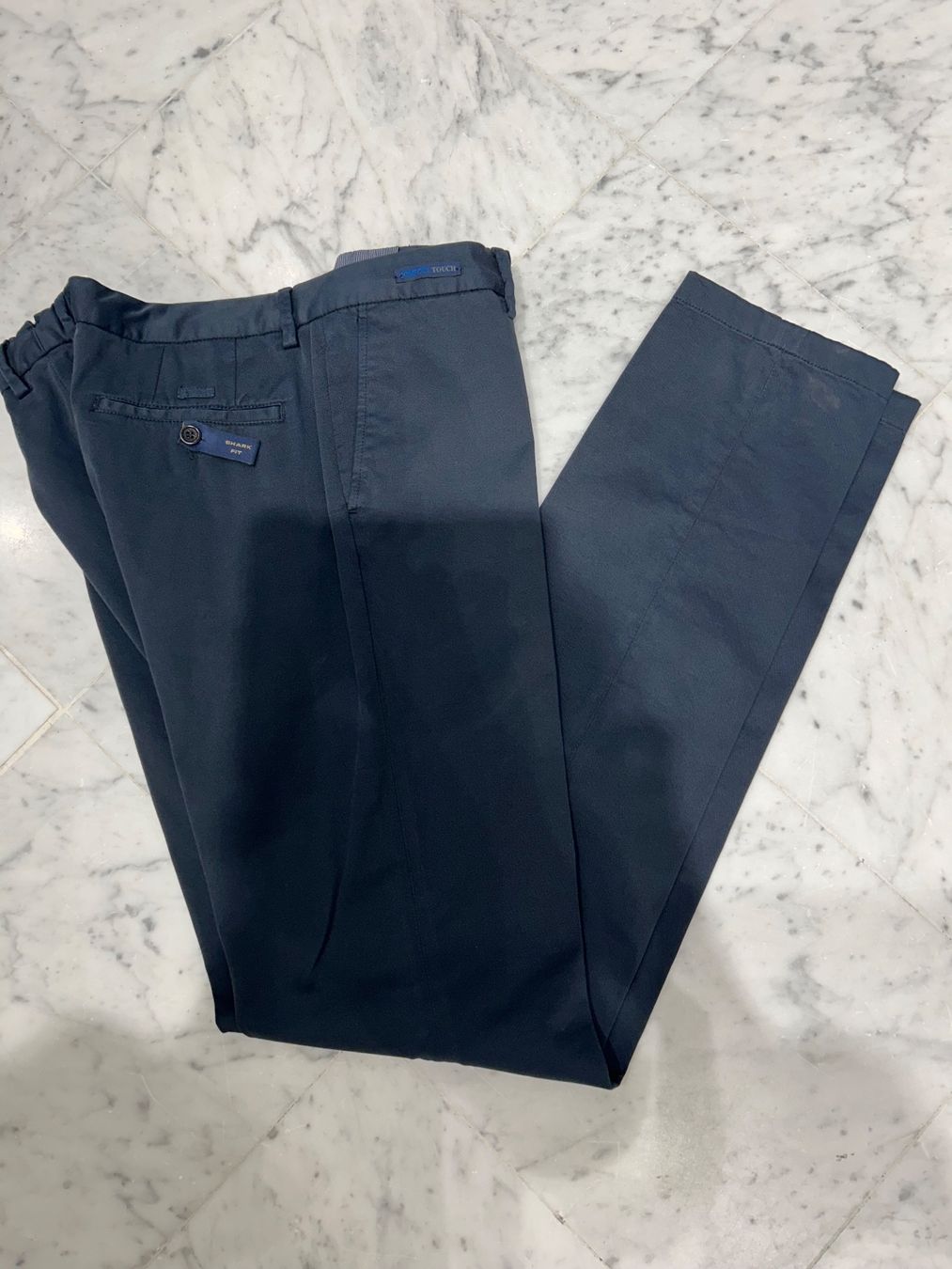 Paul & Shark Pantaloni: Paul & Shark Hose ocean blu, Gr. 48, neu – Nuovo e nell'imballaggio originale da Glattpark(Opfikon) venduto da Cmberger