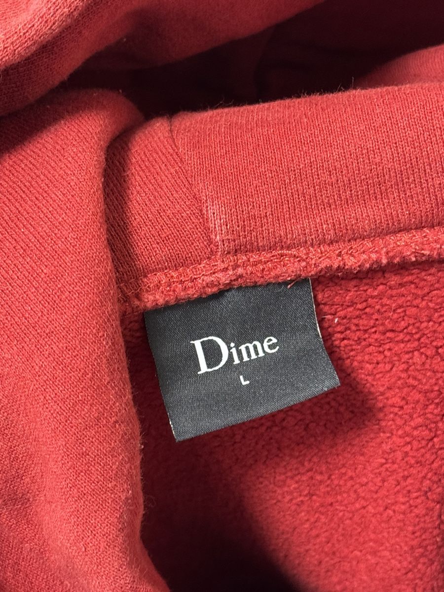 Pullover & Sweatshirts: Dime Hoodie L rot – Gebraucht aus Baar von mario.lei 2