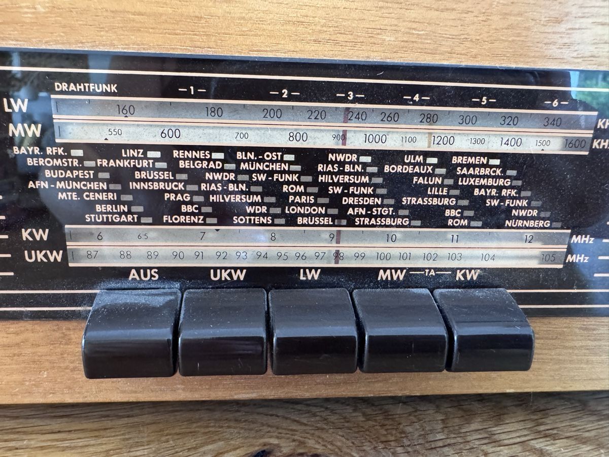 Radios: Altes Röhrenradio Seyffer – Gebraucht aus Niederbüren von Oetschli 1