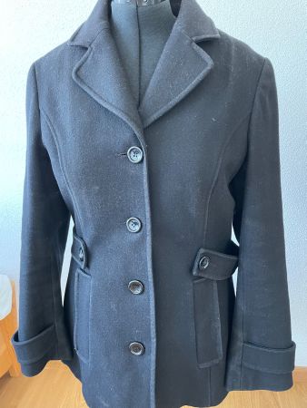 Schwarze Winterjacke von Street One