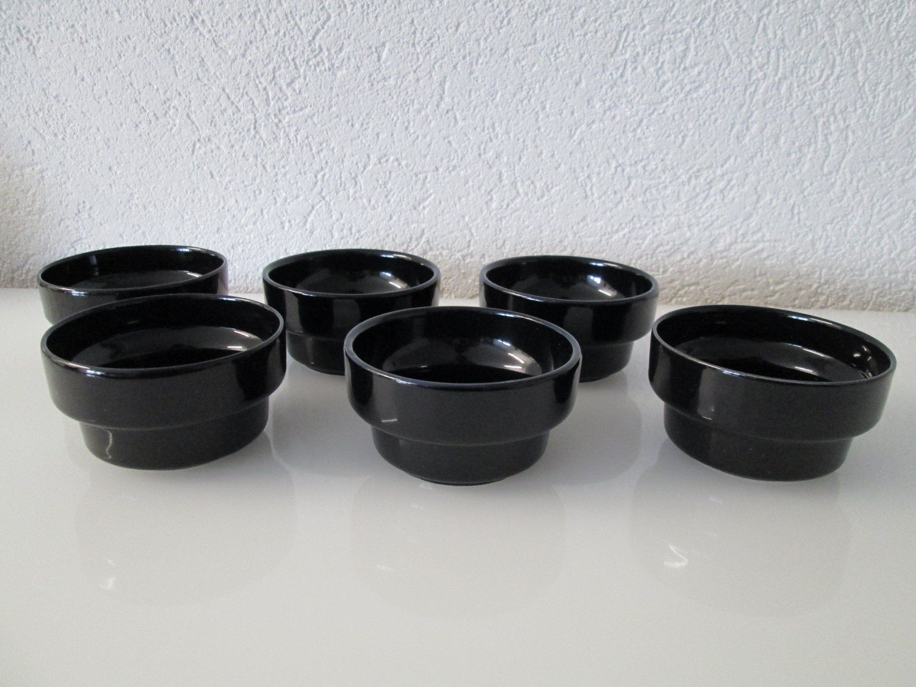 Set di piatti: 6 Set kleine Schälchen, schwarz – Usato da Movelier venduto da ddomenika 3