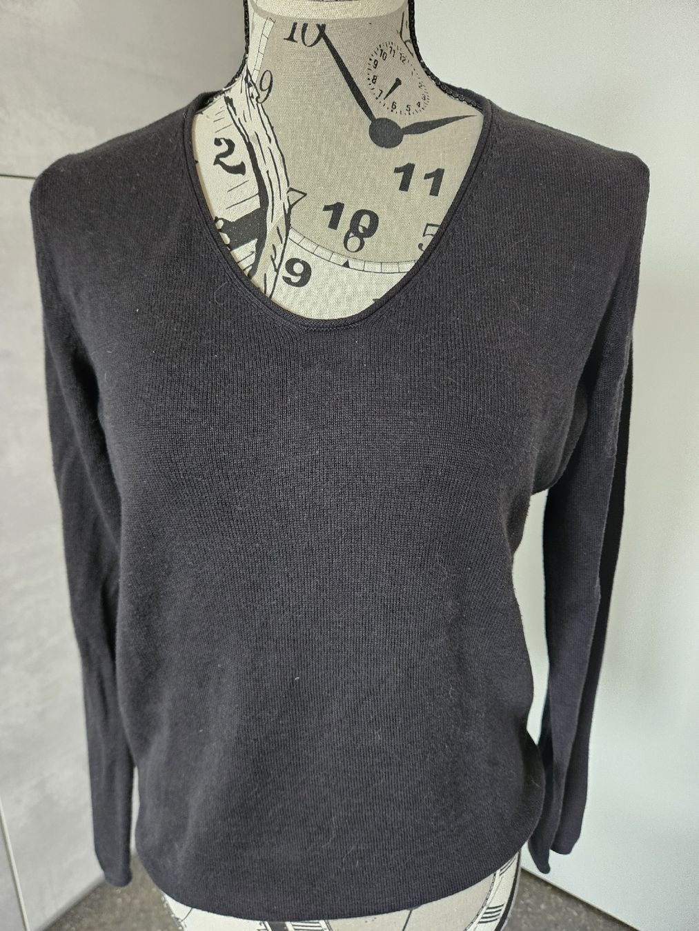 Tom Tailor Pulls & Sweat-shirts: Tom Tailor Pullover, Grösse M, Feinstrick schwarz – D'occasion à Anwil par tamoos