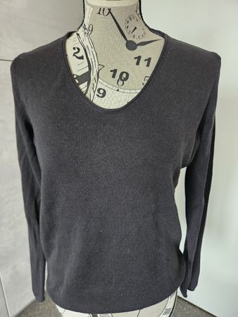 Tom Tailor Pullover, Grösse M, Feinstrick schwarz 