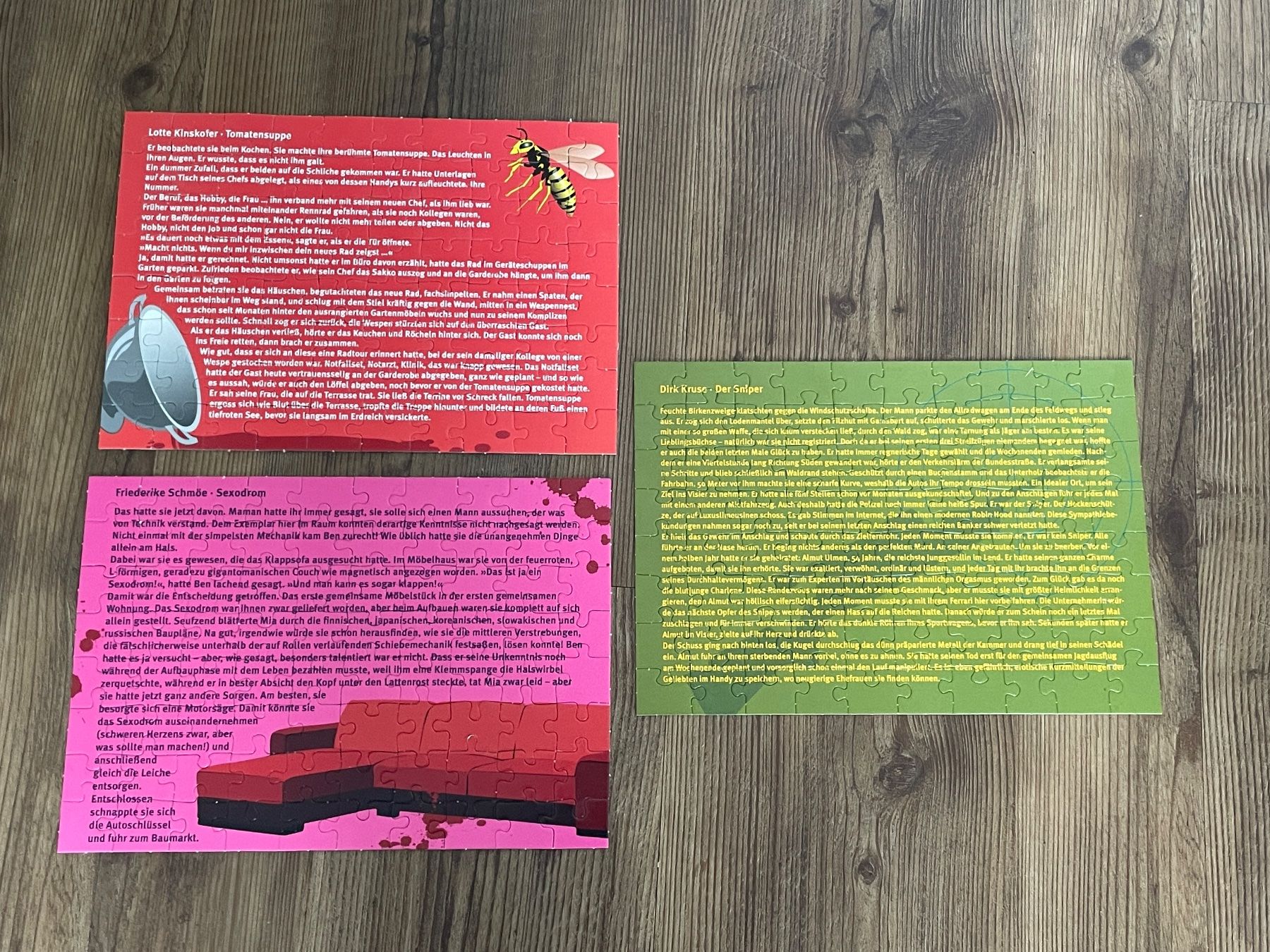 Puzzle: Krimi Geschichten Puzzle – Usato da Staufen venduto da hadornski1